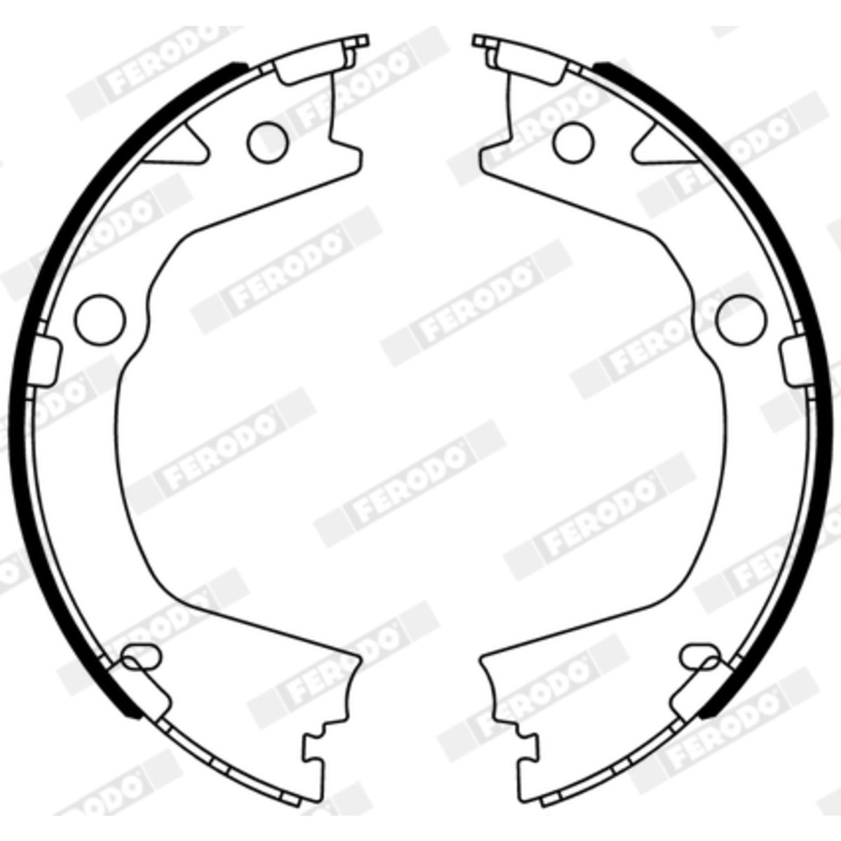 Jarrukenkäsarja FERODO FSB4318