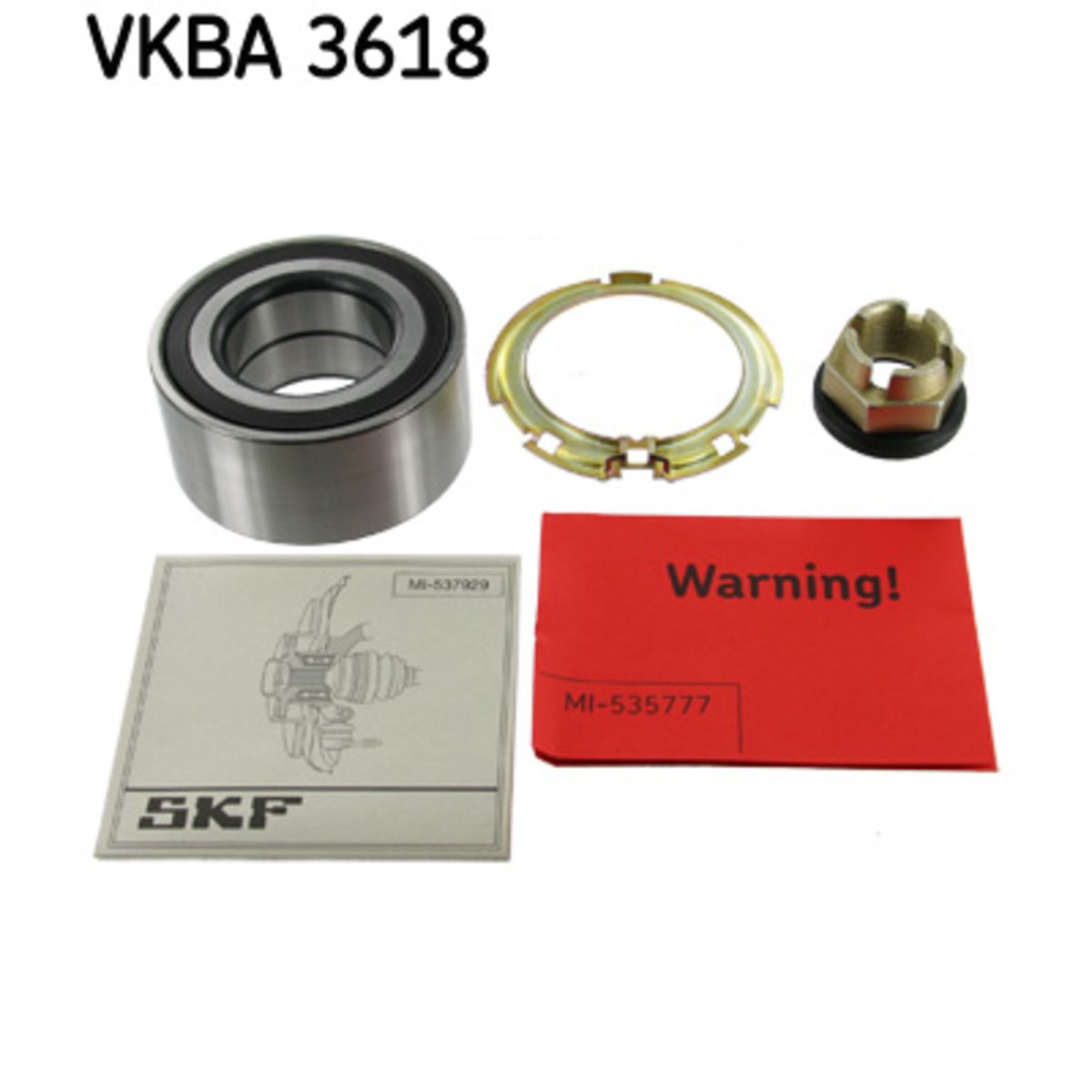 Pyöränlaakerisarja SKF VKBA 3618