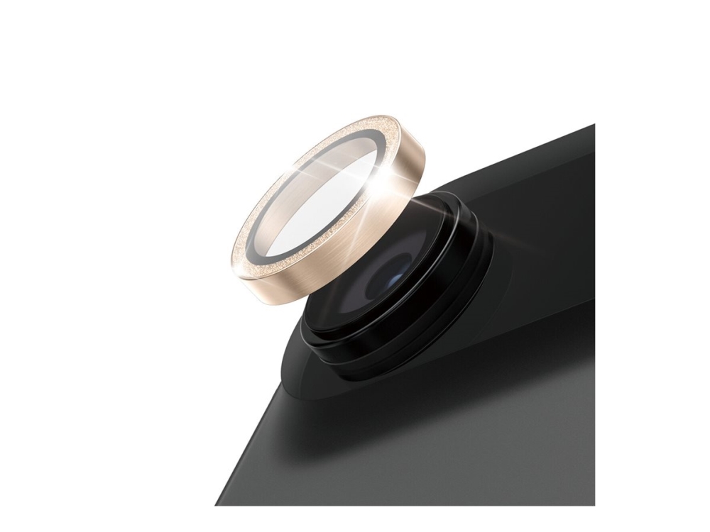 PanzerGlass Hoops® Glitter Gold Camera Lens Protector iPhone Air
