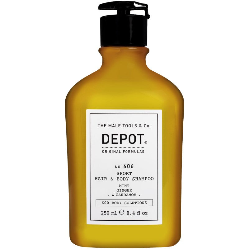 Depot No. 606 Shampoo 2-in-1 Minttu, Inkivääri & Kardemumma 250 ml