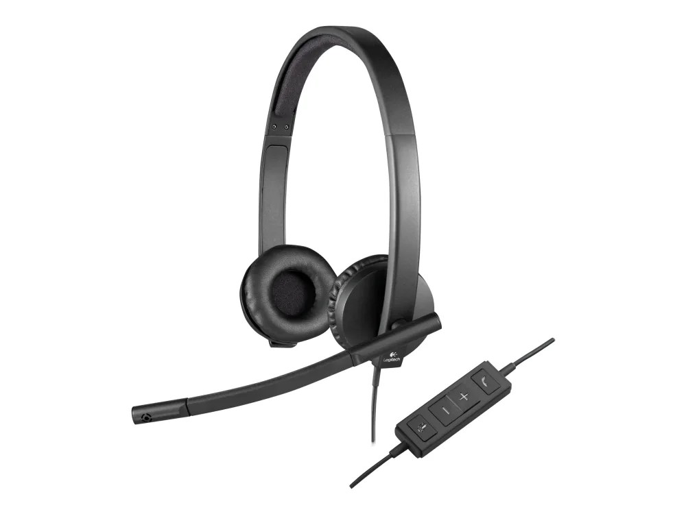 Logitech USB Headset H570e - Black