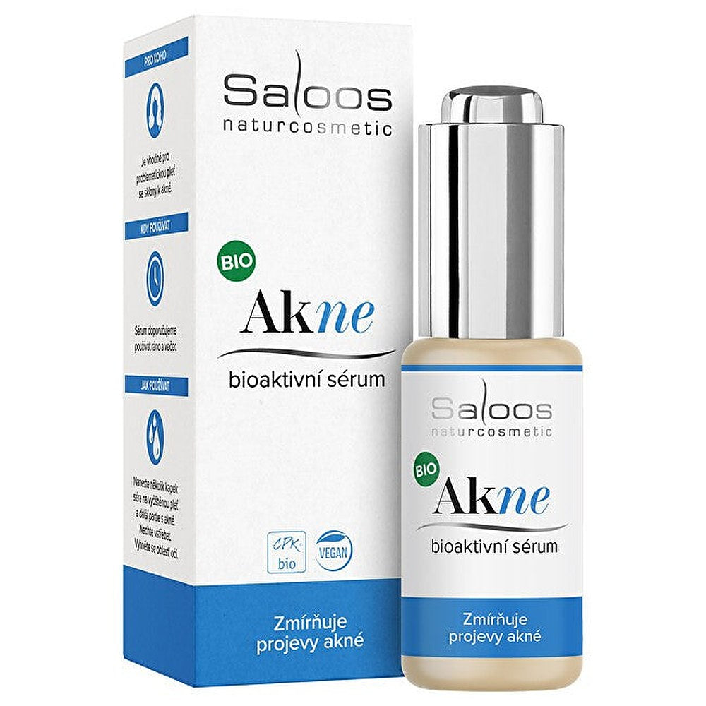 Saloos AcNO rauhoittava seerumi ongelma-iholle, akne 20 ml