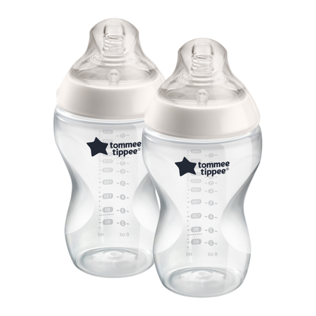 Tommee Tippee Natural Start 3+ Kuukautta Tuttipullo – 2 x 340 ml