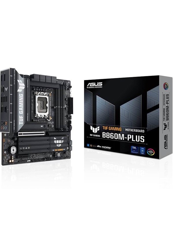 ASUS TUF GAMING B860M-PLUS Emolevy - Intel B860 - Intel LGA1851 - DDR5 RAM - Micro-ATX