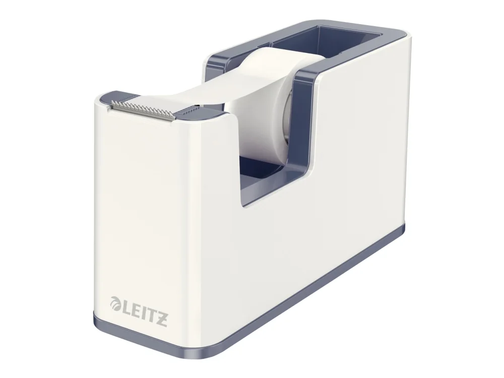 Leitz WOW teippiteline, 1,9 cm, 33 m, Polystyreeni, Valkoinen, 51 mm, 126 mm