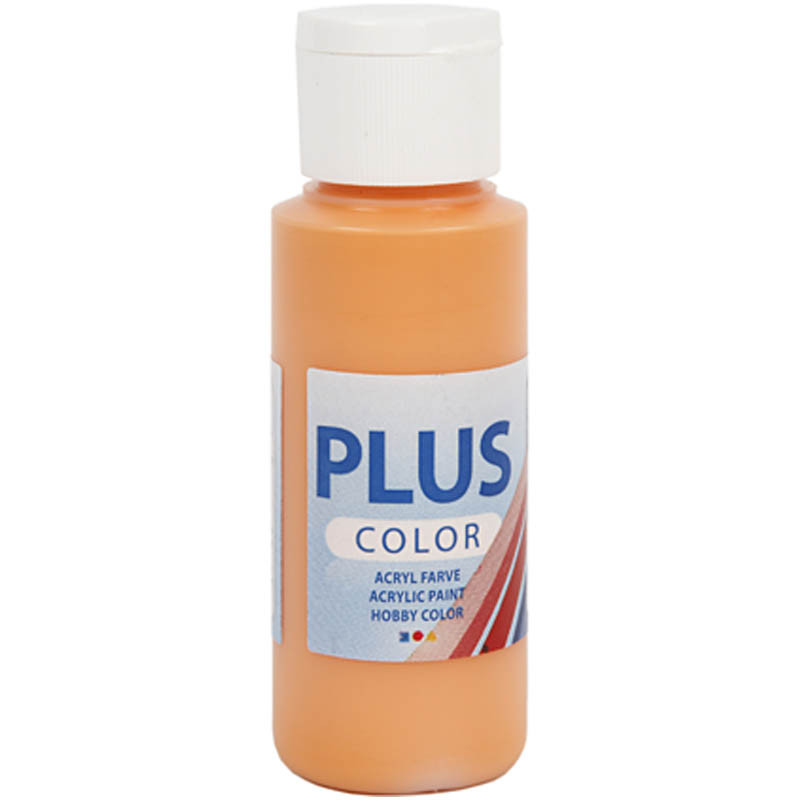 Plus Color Askartelumaali - Oranssi Kurpitsa, 60ml