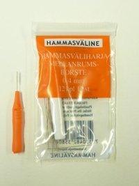 Doft hammasväliharja 0.4 mm oranssi 12 kpl