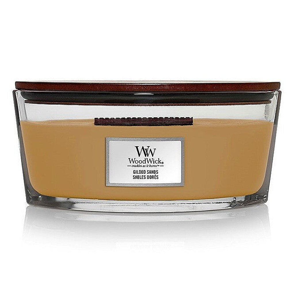 Woodwick Gilded Sands Loď (Kultaiset hiekat) - Tuoksukynttilä - 470 ml