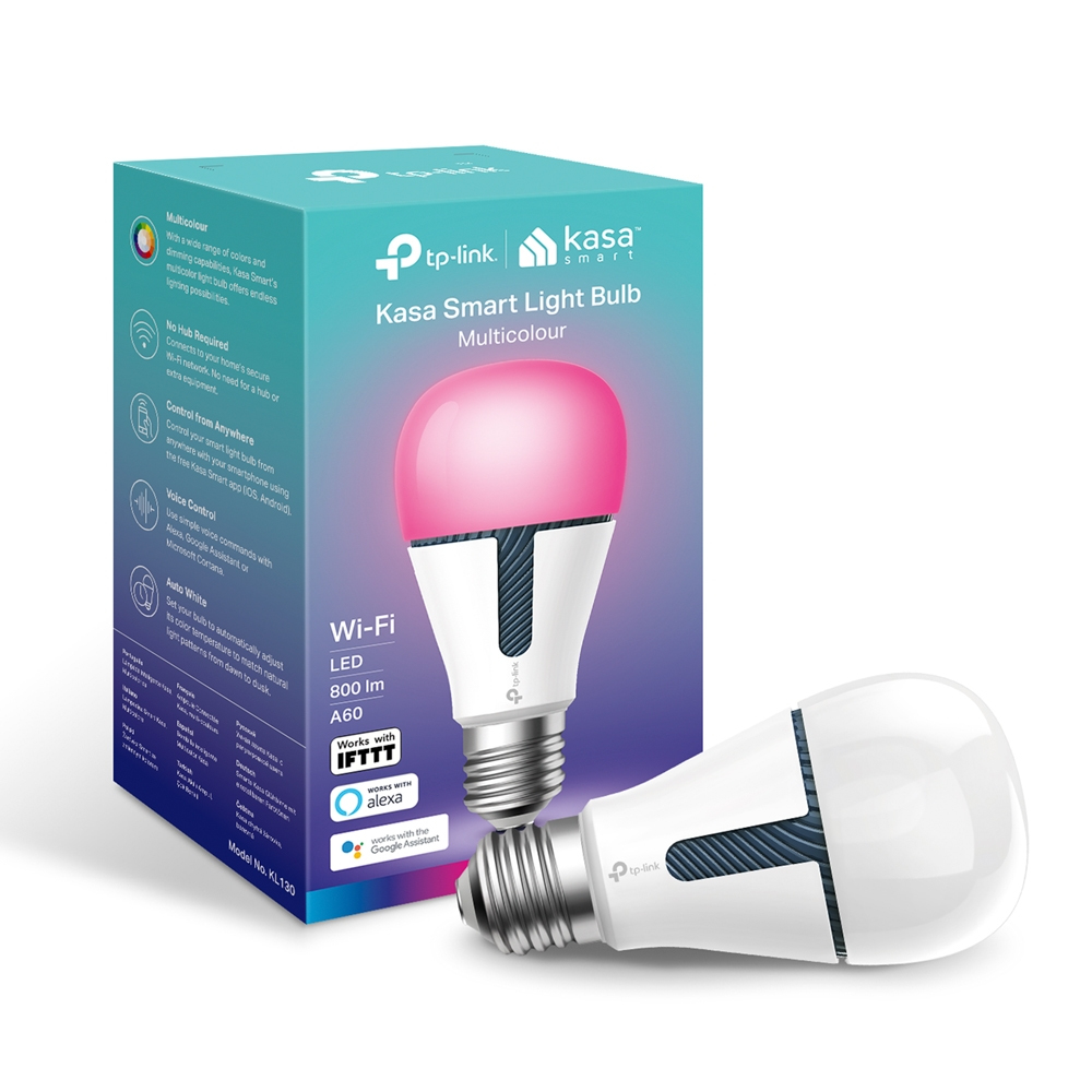 Kasa Smart Light Bulb, Multicolor