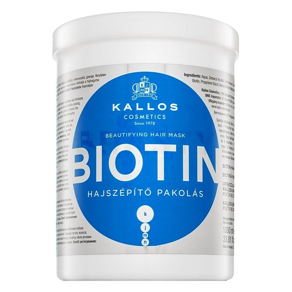 Kallos Biotin Beautifying Hair Mask - 1000 ml