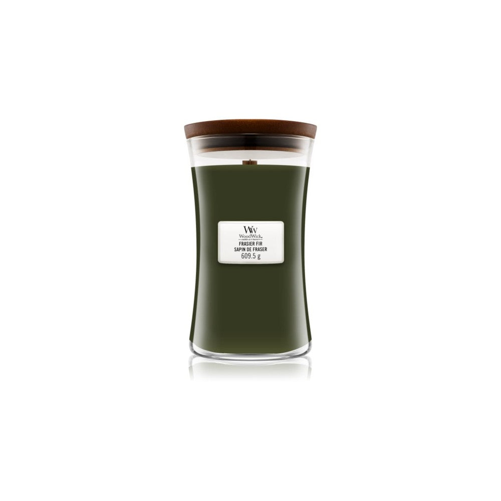 Woodwick Frasier Fir Jar (Kuusi) - Tuoksukynttilä - 609,5 g