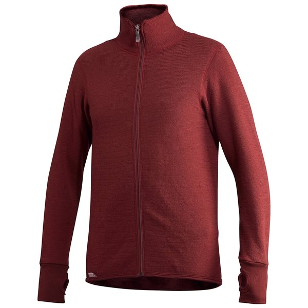 Woolpower Full Zip Jacket 400Jacket Rust Red - S