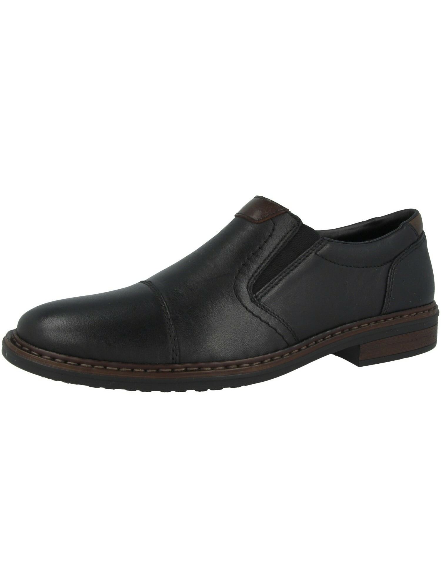 Rieker Loafer tummanruskea / musta