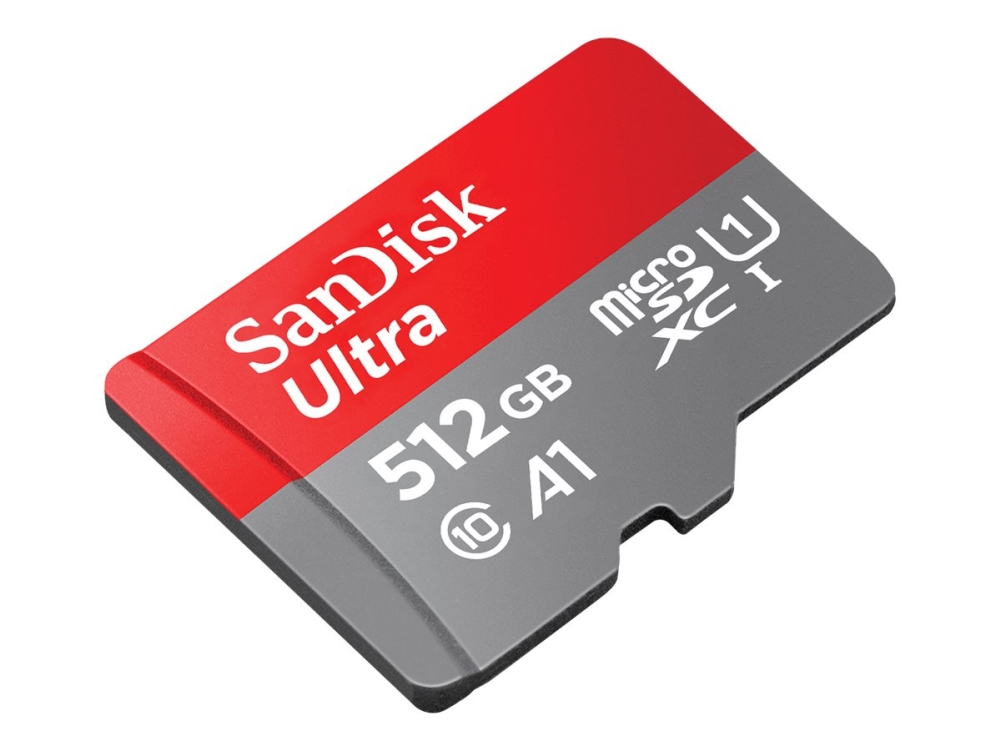 SanDisk Ultra 512 Gt MicroSDXC UHS-I A1 -muistikortti