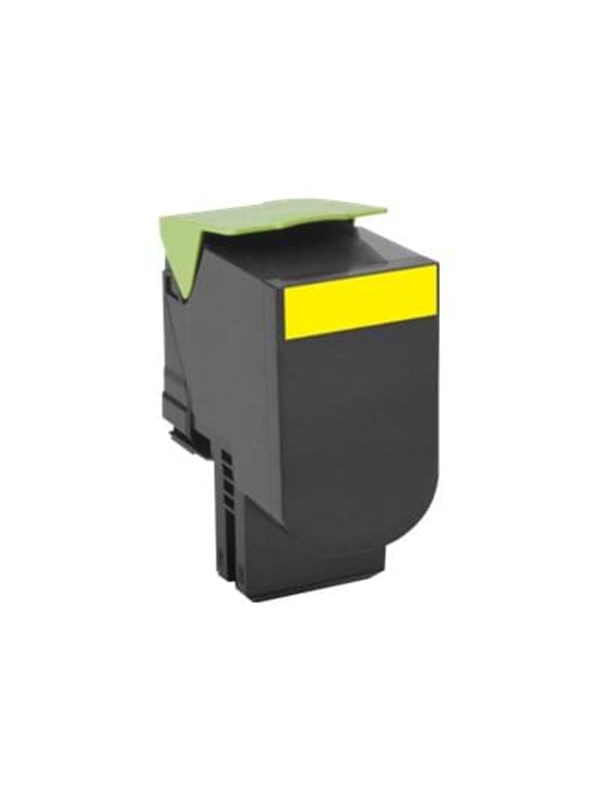 Lexmark Värikasetti keltainen 3.000 sivua 80C2HYE Vastaa: N/A