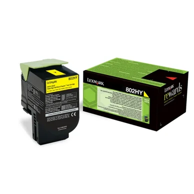Lexmark Värikasetti keltainen 3.000 sivua 80C2HYE Vastaa: N/A
