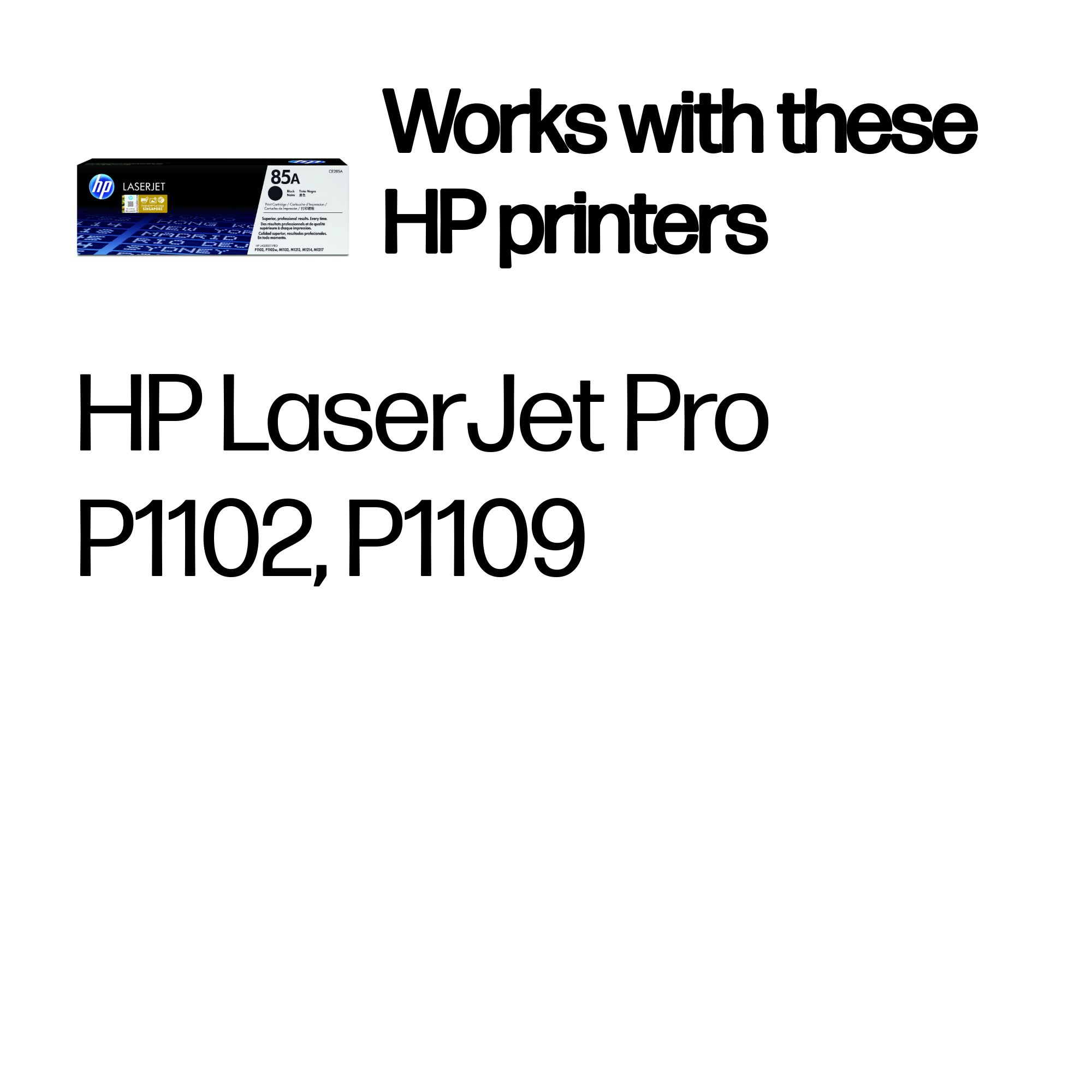 HP 85A / CE285A Musta Toner - Laser värikasetti musta