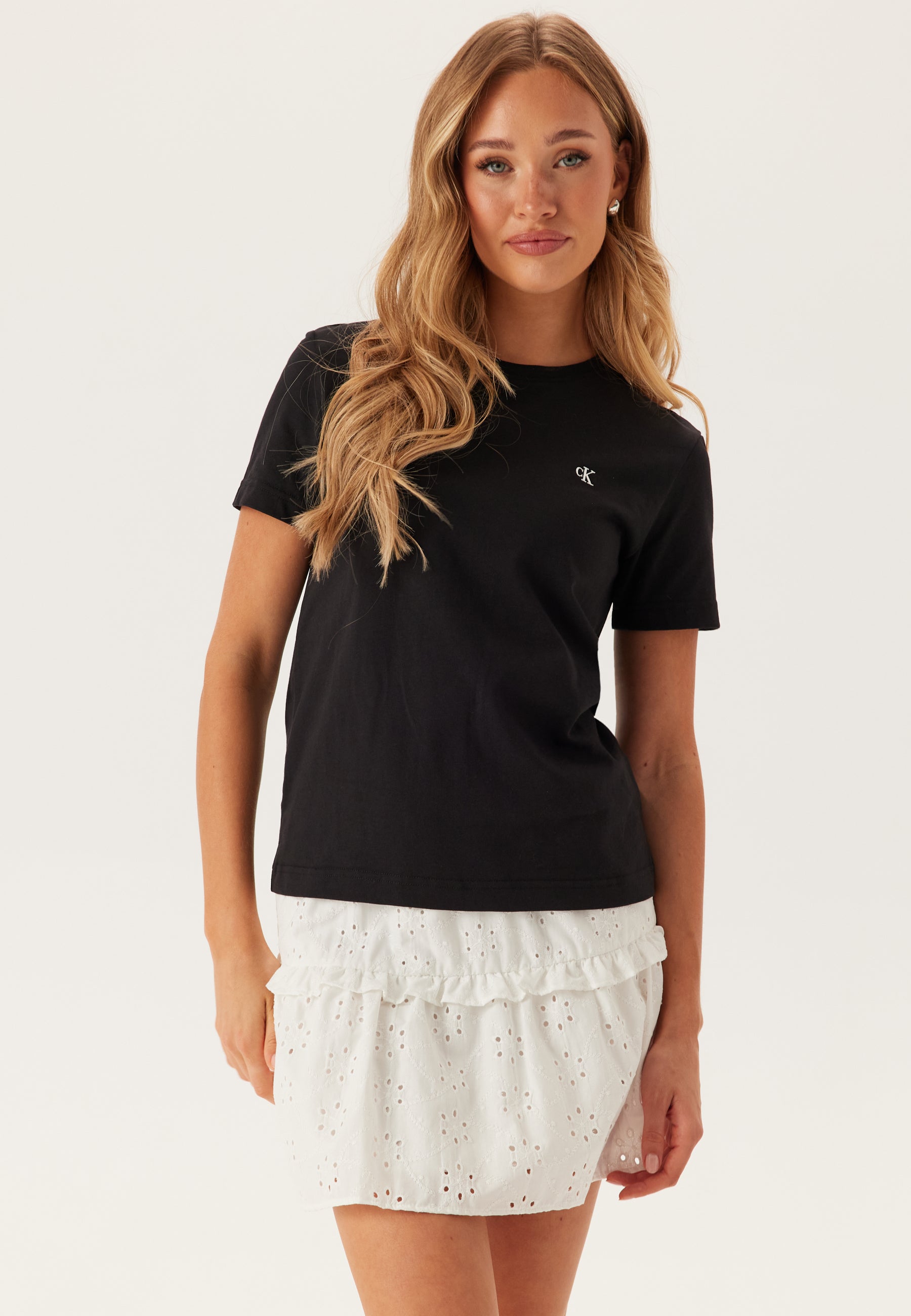 Calvin Klein Jeans Paita 'Archive' musta