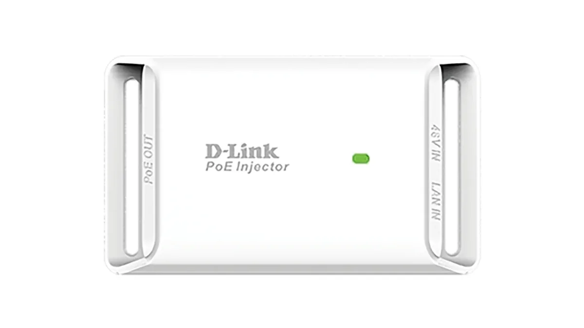D-Link DPE-101GI - Gigabit Power over Ethernet -injektori, valkoinen