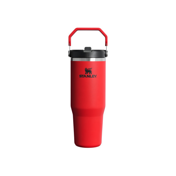 Stanley The IceflowTM Flip Straw 2.0 Bottle 0.71 L / 24 Oz Chili Black