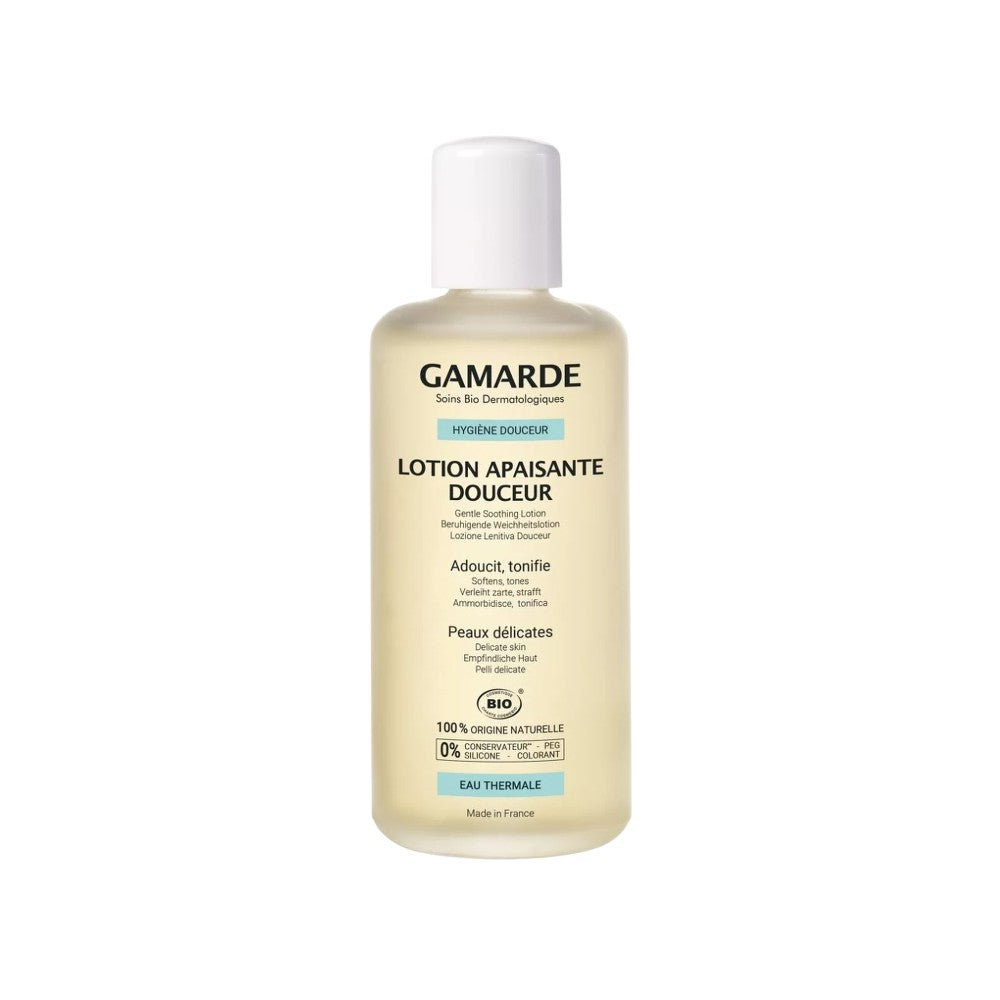 Gamarde - Hygiene Softness - Rauhoittava Softness Lotion - Pehmentää ja sävytti - ORGANIC 200 ml