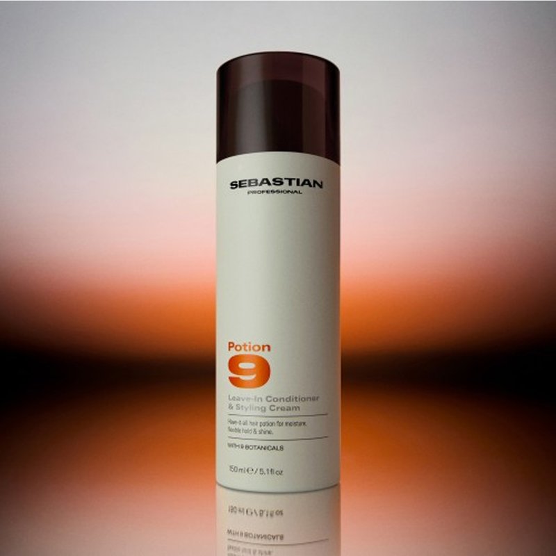 Sebastian Professional Potion 9 muotoilukäsittely huuhteluvapaa hoitoaine intensiivinen kosteutus 145 ml