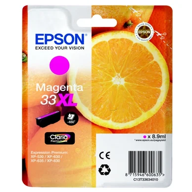 Epson Epson 33XL Mustepatruuna Magenta T3363 Vastaa: N/A