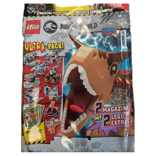 LEGO Jurassic World Ultra Pack -lehtipaketti minihahmoilla