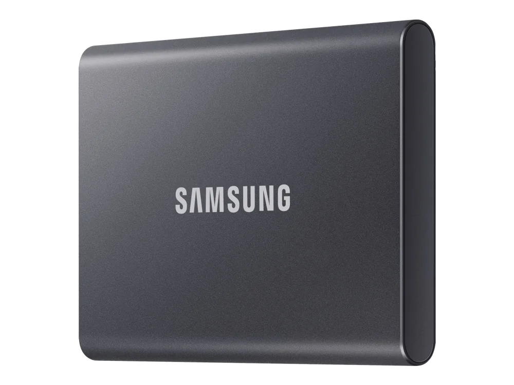 Samsung T7 ulkoinen SSD 1 TB (harmaa)