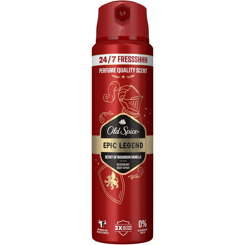 Old Spice Epic Legend -deodoranttisuihke miehille 150ml