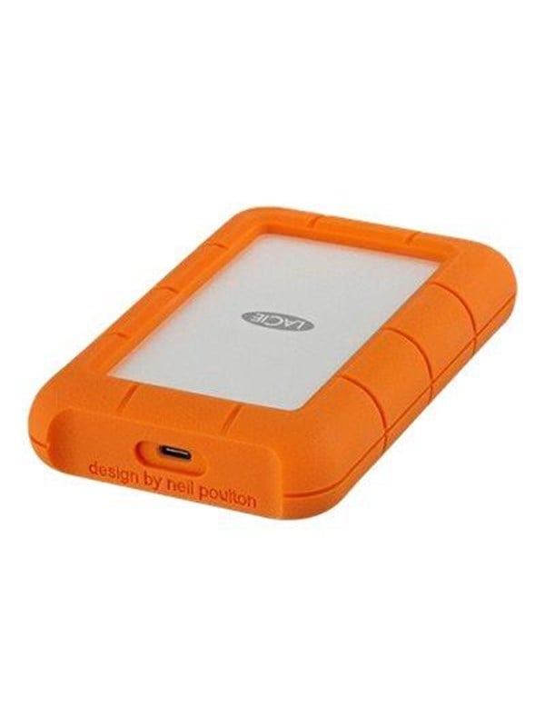 LaCie Rugged USB-C - Ulkoiset kovalevyt - 1TB - oranssi