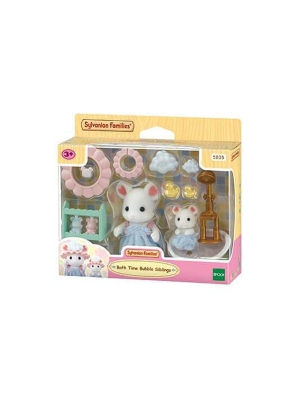 Sylvanian Families Kylpyaikakupla sisarukset - (5805)
