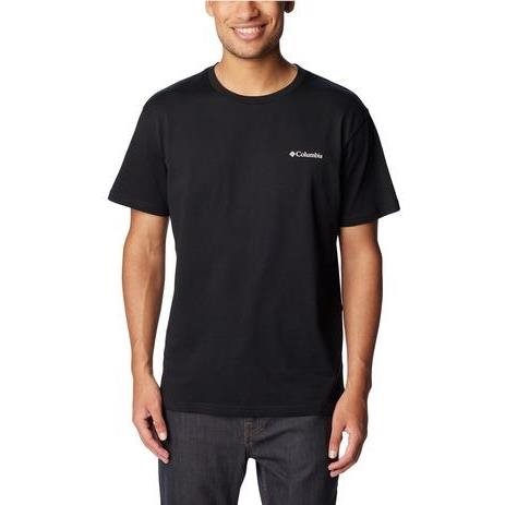 Columbia M Basic Logo SS Black/Graphic - S