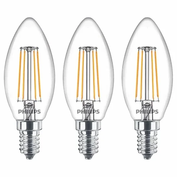 Philips LED-lamppu LED-klassikko 40W B35 E14 WW CL ND3PFDisc E14