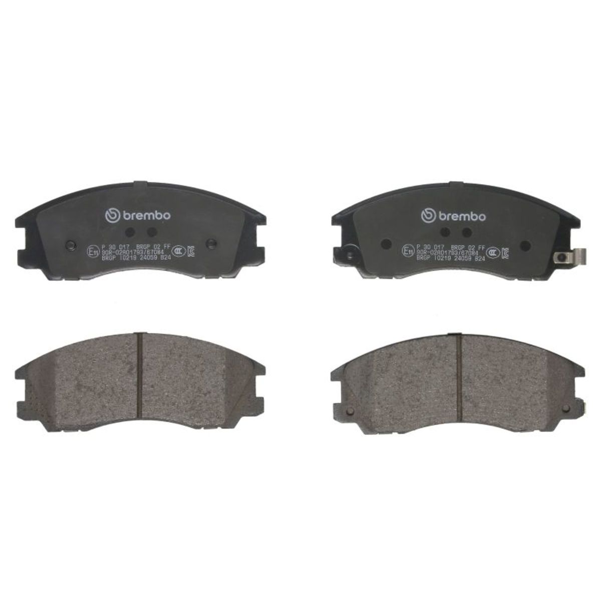 Jarrupalat, levyjarru BREMBO P 30 017