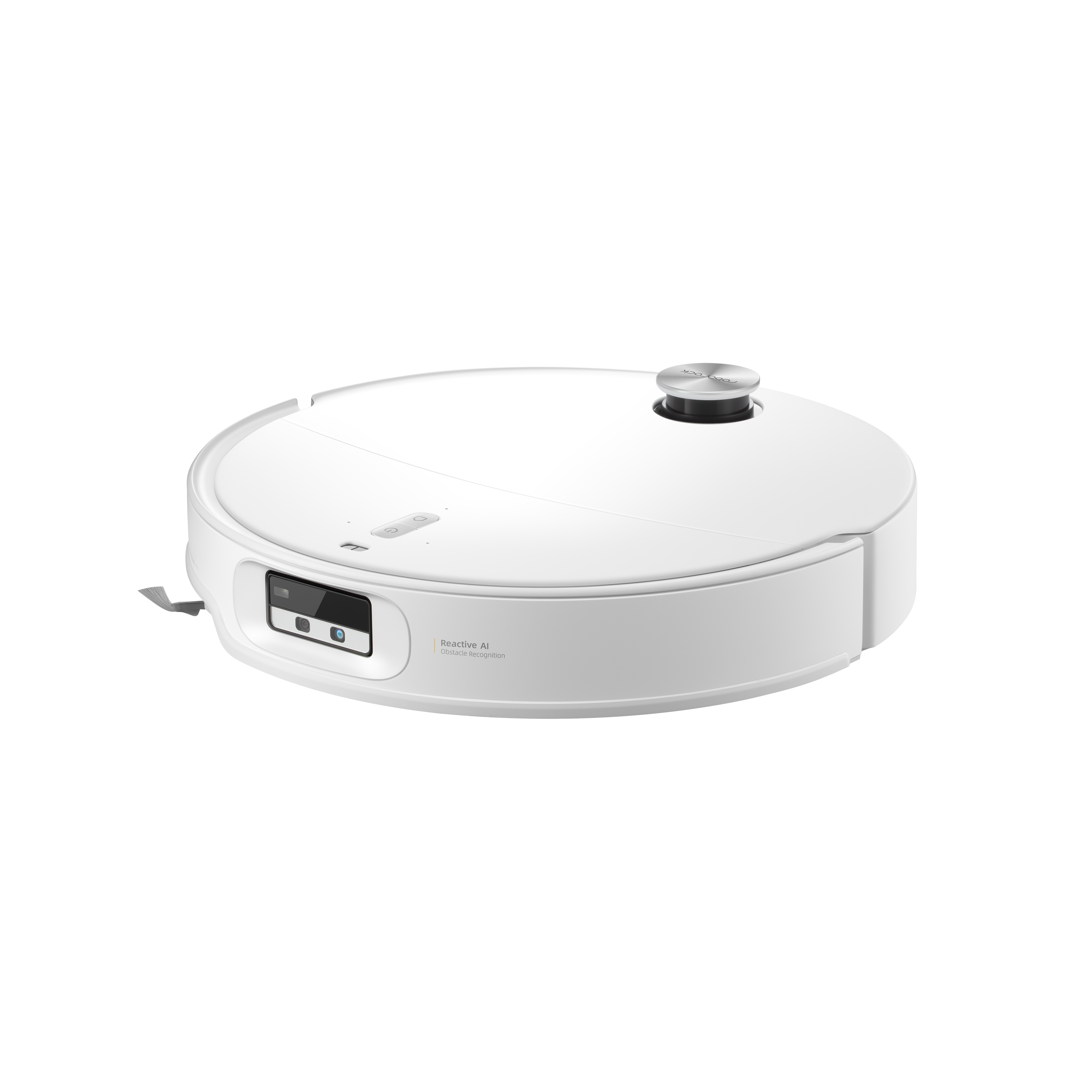 Roborock Qrevo Edge 2 Pro, Pussiton, Valkoinen, Pyöreä, Pölypussi, 3 renkaita, 63 dB