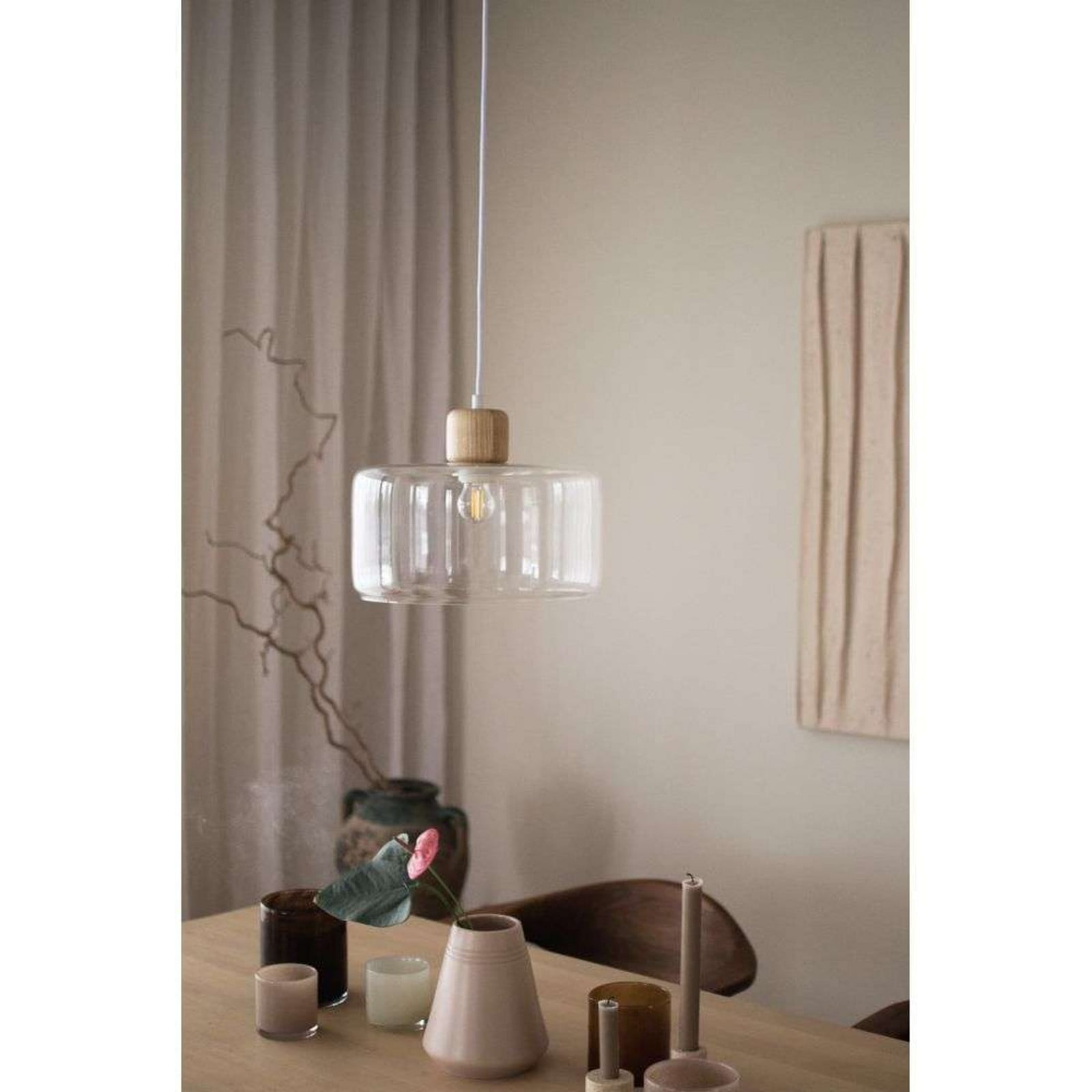 DOT 30 Riippuvalaisin Clear - Globen Lighting - Ruokailutila - Lasi