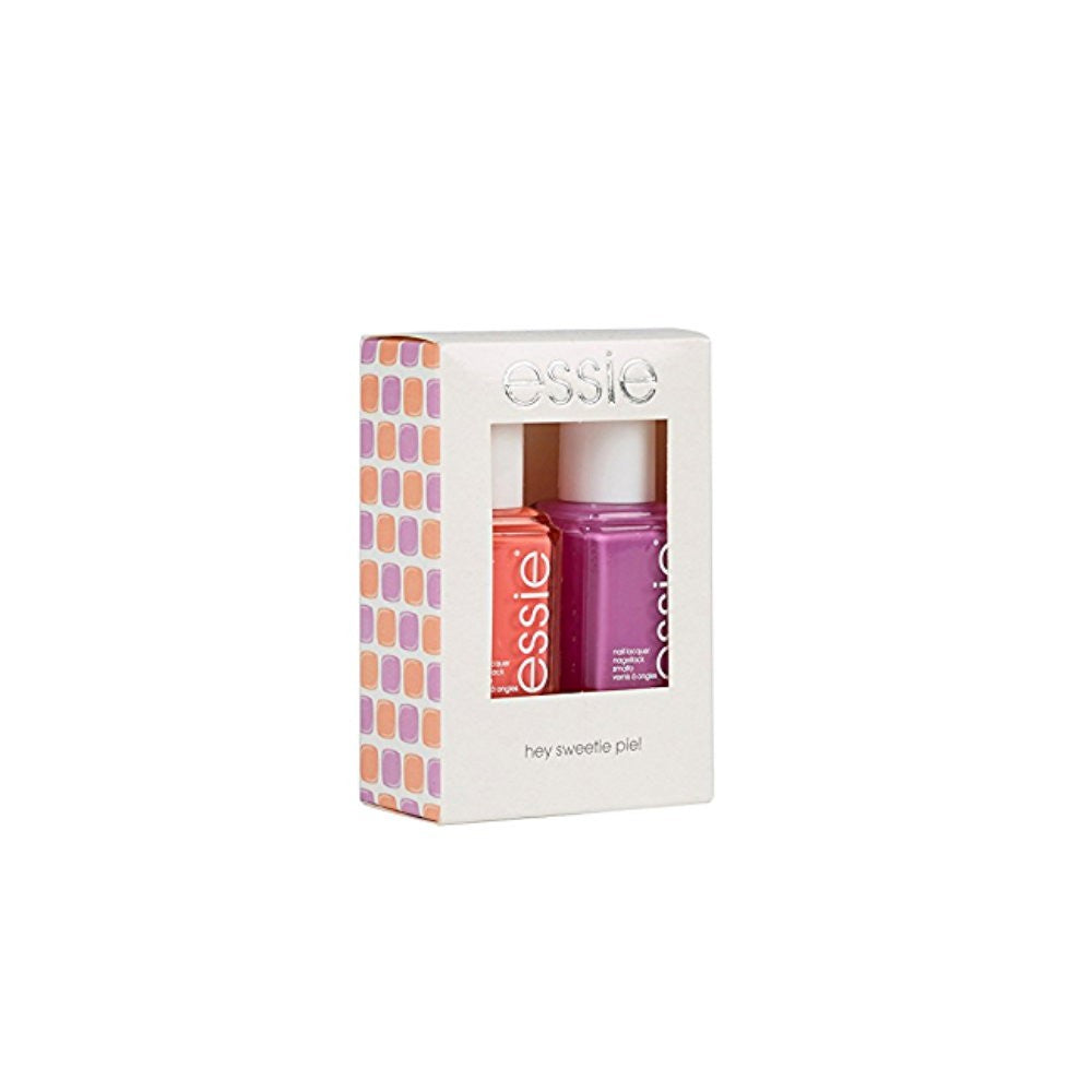 Hei Sweetie Piirakka Sarja Essie: Vegan Gloss Kynsilakka 36 Splash Of Grenadine 13,5 ml + Vegan Gloss Nail Lakka 74 Tart Deco 13,5 ml