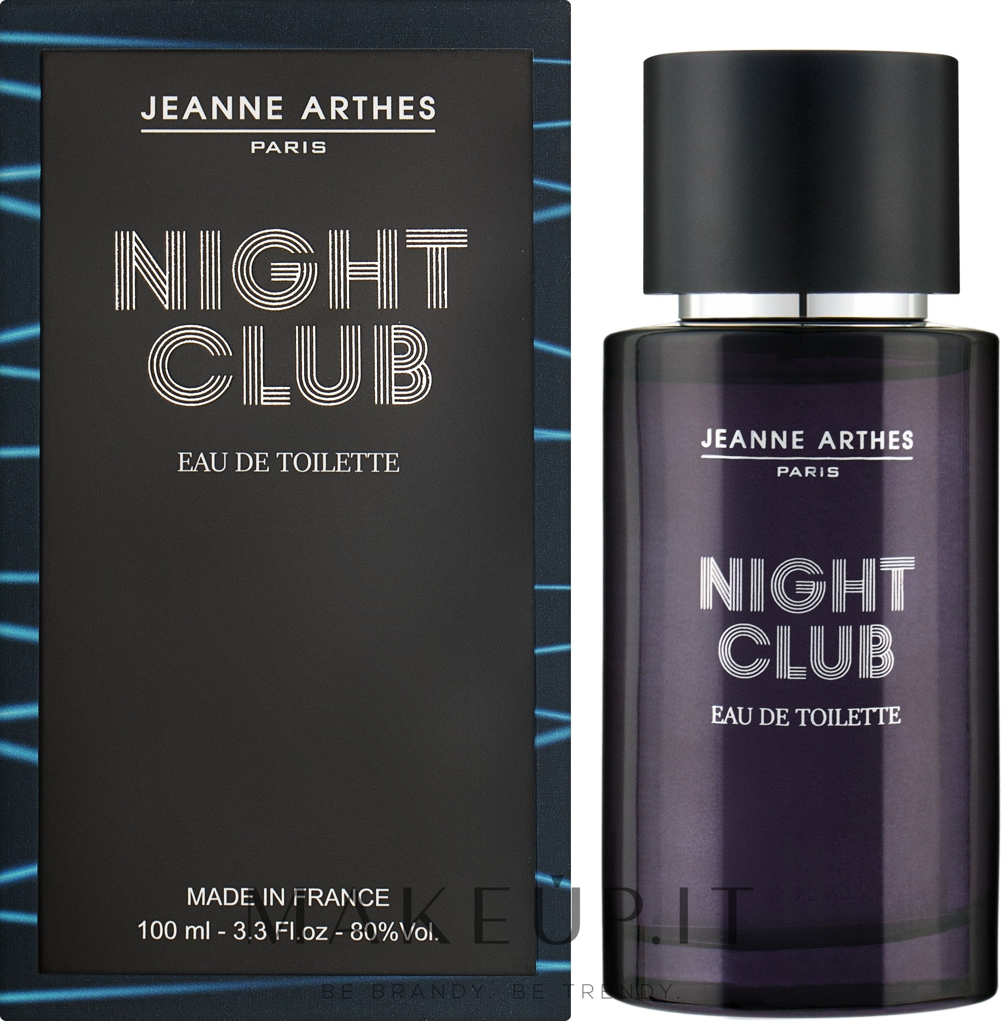 Jeanne Arthes Yökerho Eau De Toilette miehille 100 ml