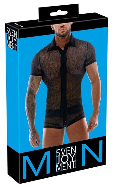 Svenjoyment Sheer Lace Shirt, Medium