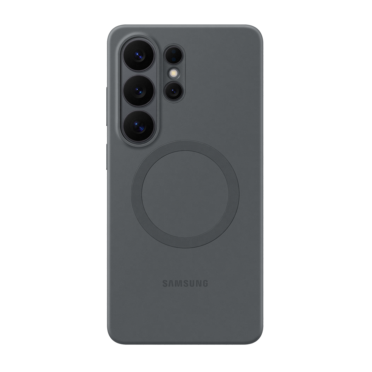 Samsung Galaxy S26 Ultra Silicone Magnet Case -suojakuori, Musta