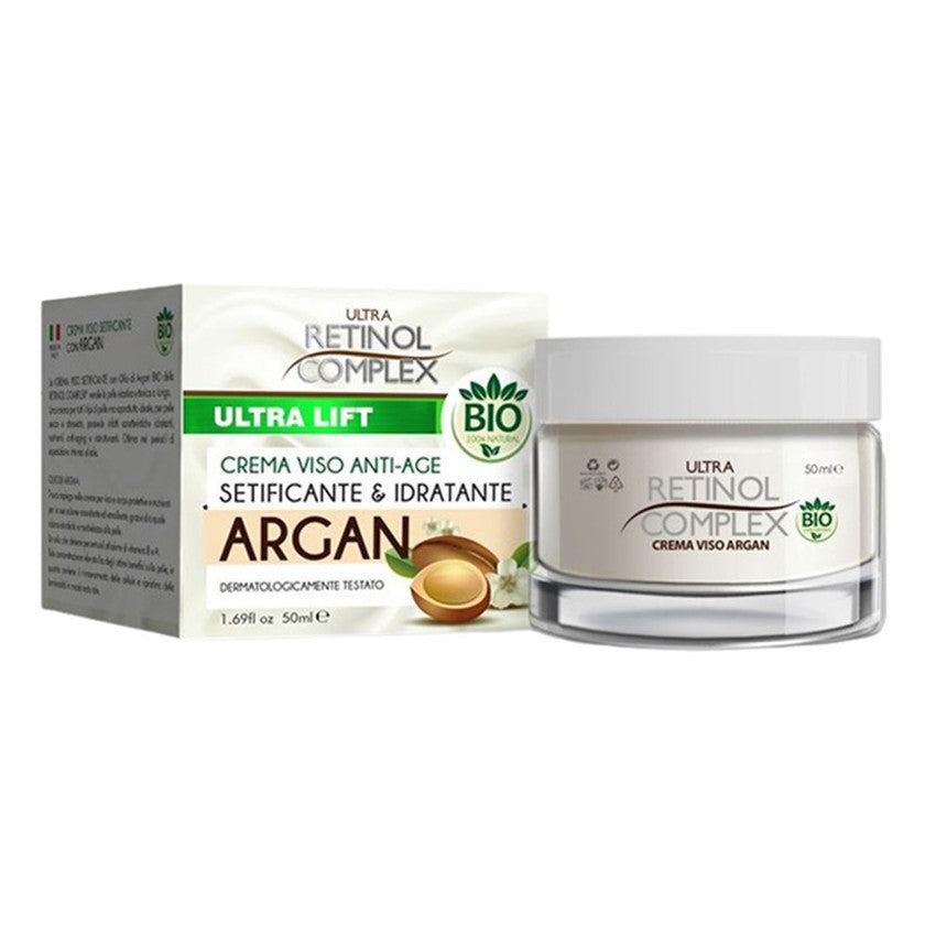 Retinol complex Crema Viso Anti-Age Argan Men 50 ml — Crema viso uomo