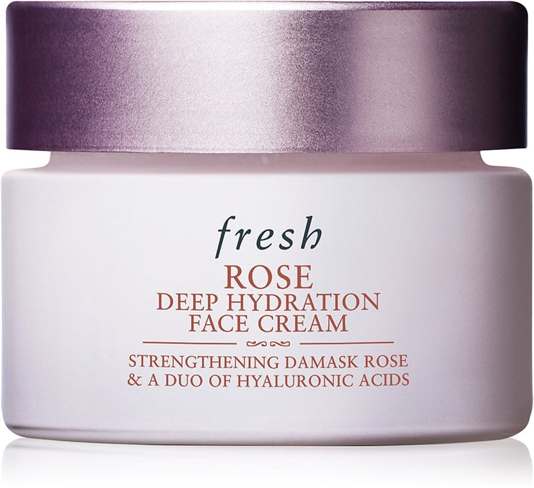 fresh Rose Deep Hydration kasvojen kosteusvoide kosteusvoide kasvoille hyaluronihapolla 15 ml