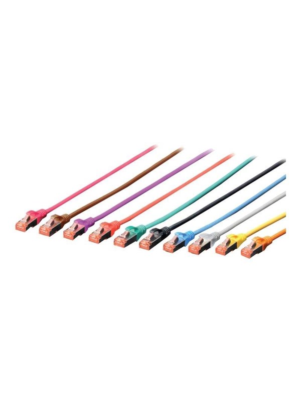 Digitus Patch Cord Lszh Rj-45 Cat 6 10m Harmaa