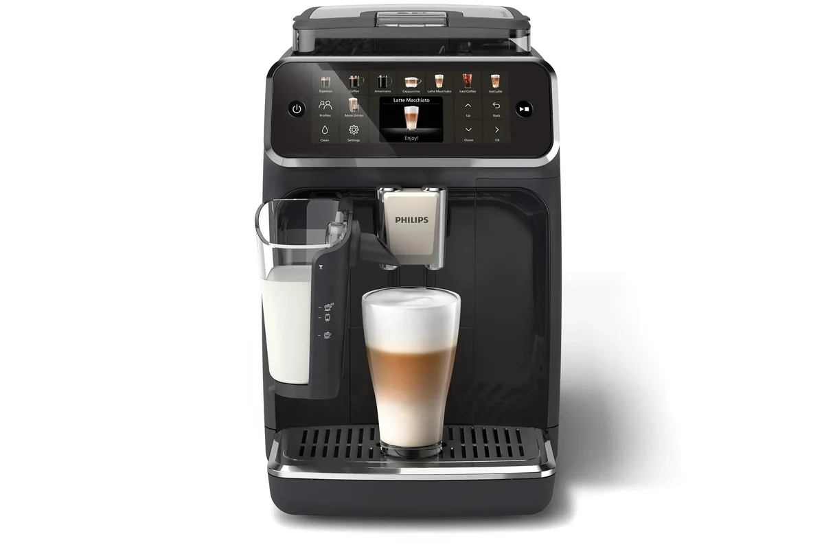 Philips 5500 series EP5541 - automatic coffee machine with milk frother - 15 bar - glossy black