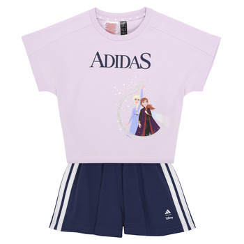 ADIDAS SPORTSWEAR Treenipuku 'ADIDAS DISNEY FROZEN T-SHIRT' marine / vaaleansininen / syreeni / valkoinen