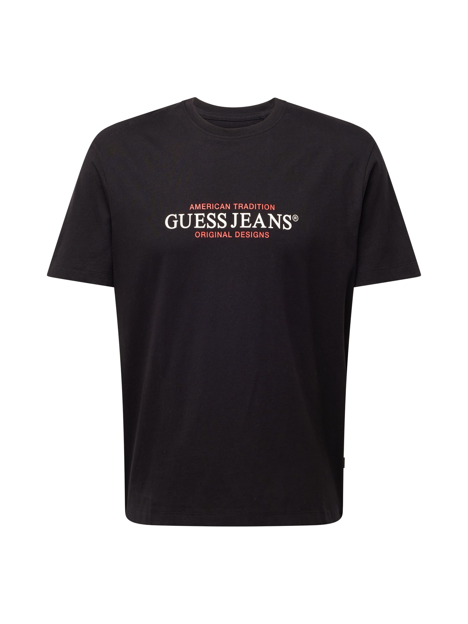 GUESS JEANS Paita punainen / musta / valkoinen