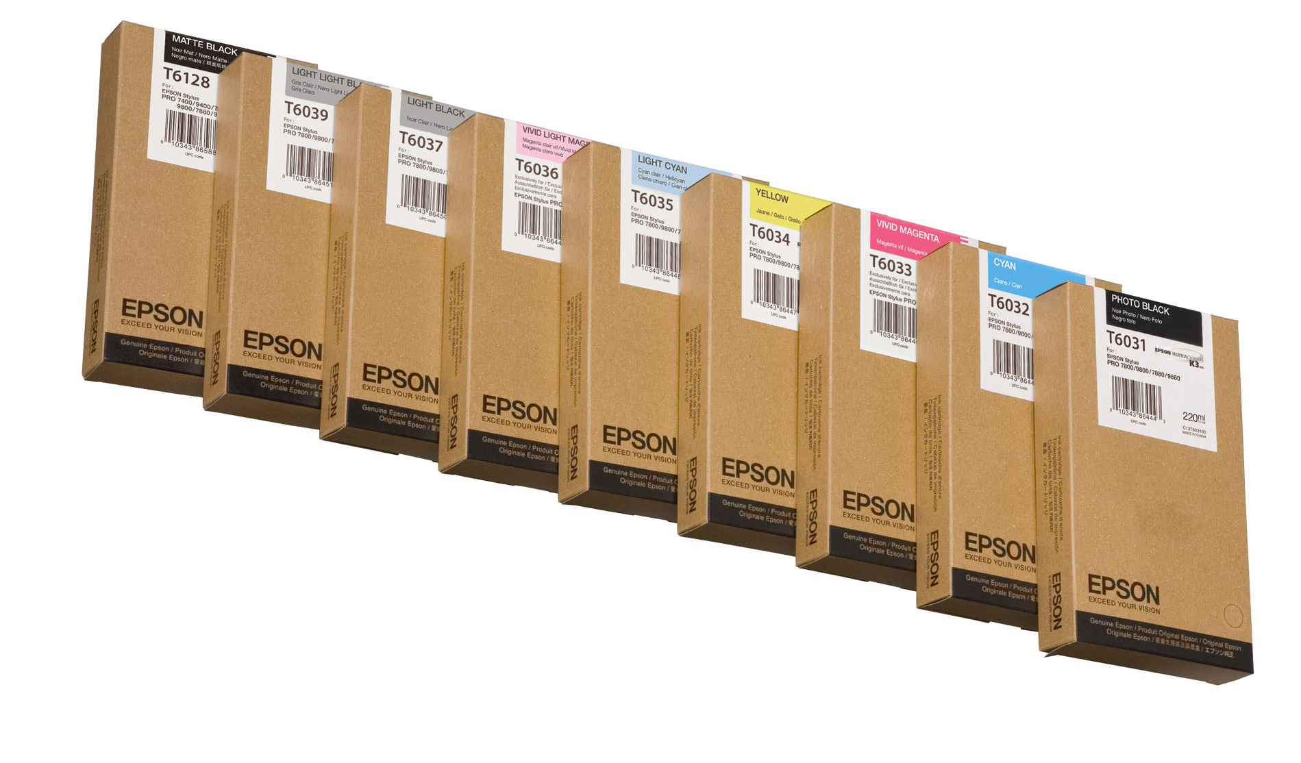 Epson Epson T6036 Mustepatruuna vaalea magenta T6036 Vastaa: N/A