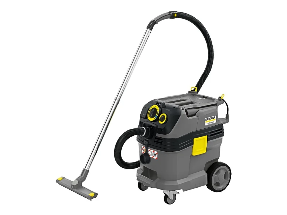 Kärcher NT 30/1 Tact Te M, Kuiva ja märkä, Musta, Harmaa, M, Rotaatio, 30 L, 74 l/s
