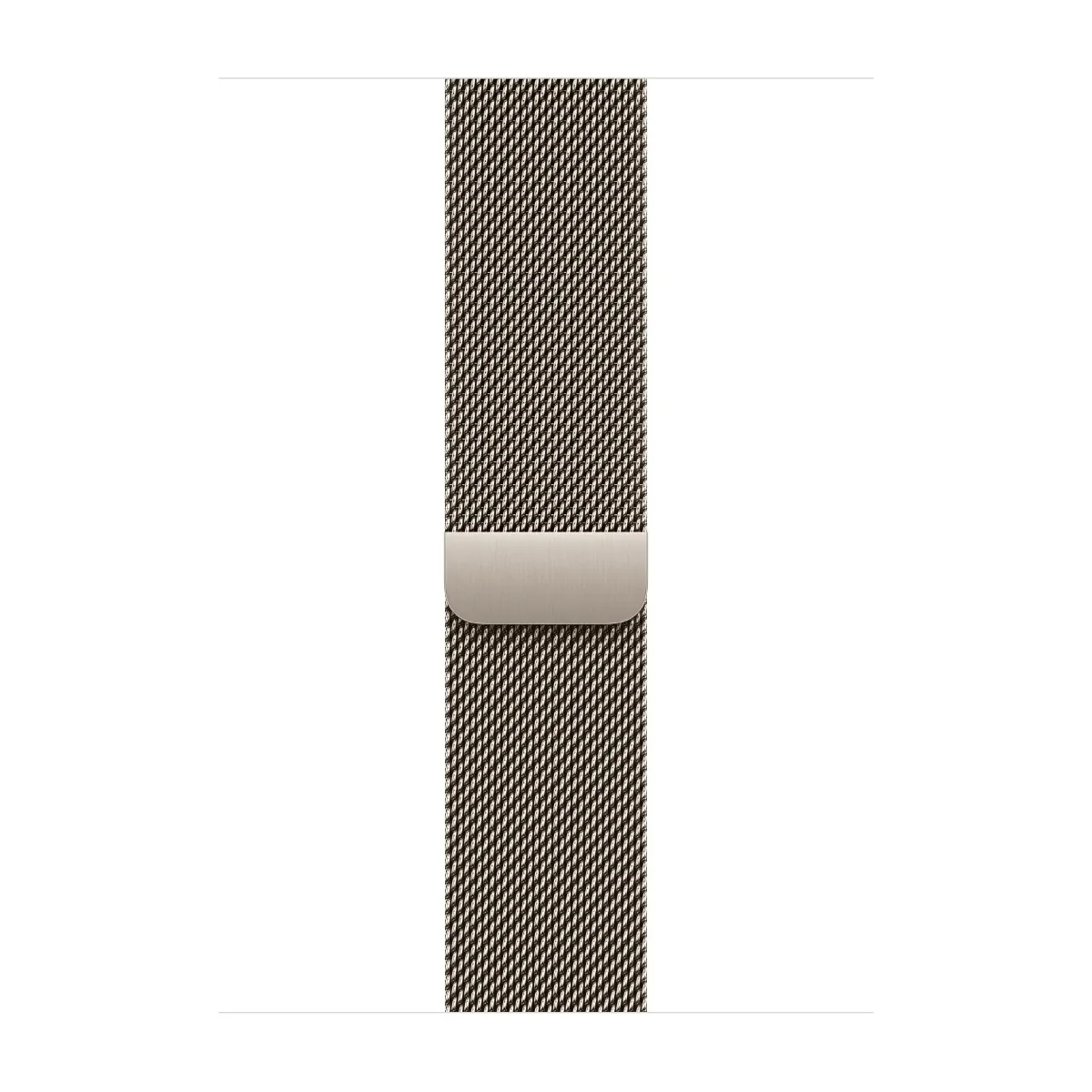 Apple 46mm Natural Milanese Loop - S/M